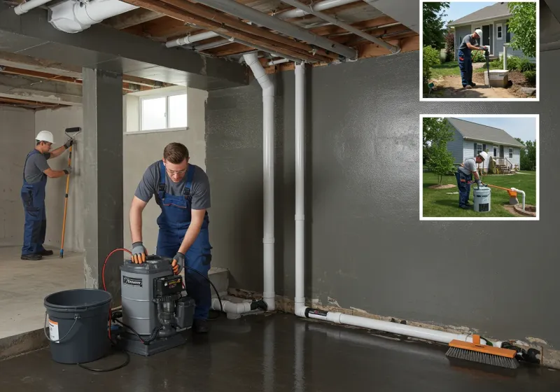 Basement Waterproofing and Flood Prevention process in South Miami, FL